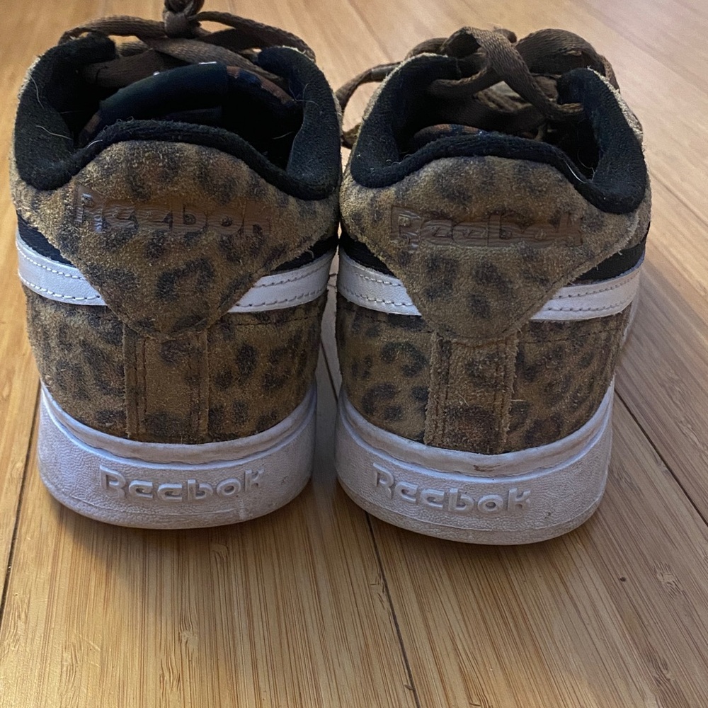 Reebok Womens Sneakers with Leopard Print - Picture 4 of 5